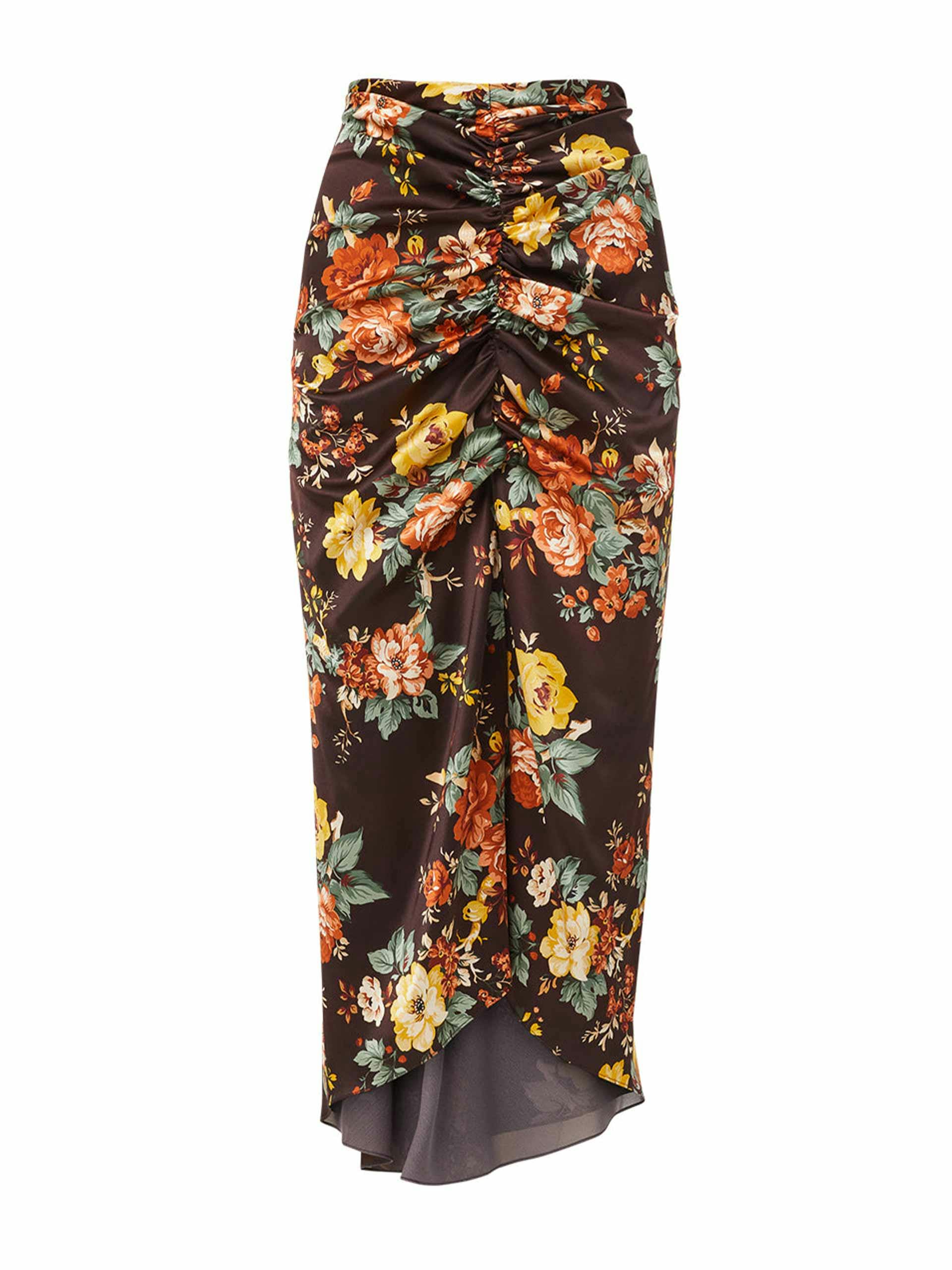 Pixie floral-print skirt