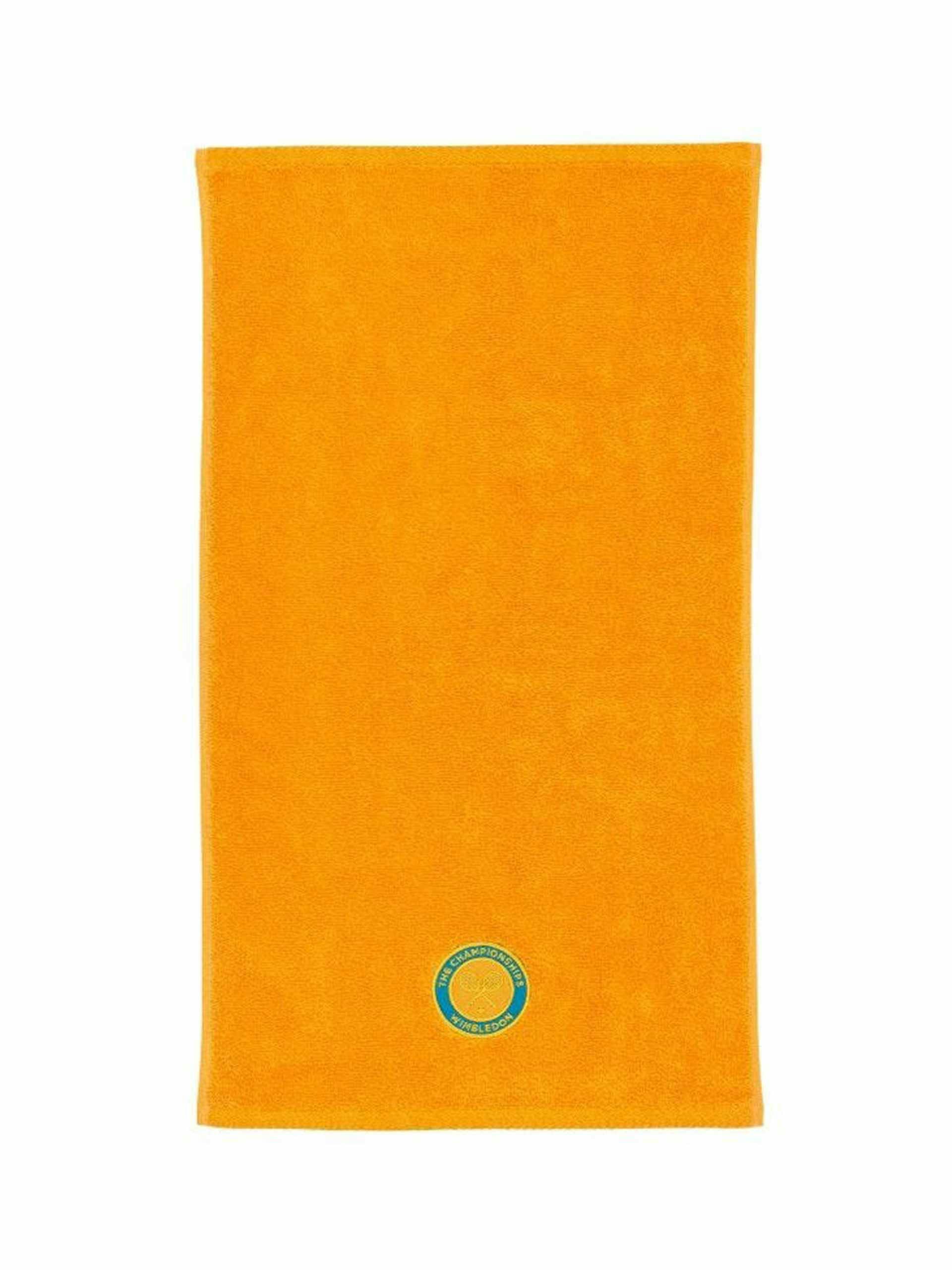 Wimbledon orange hand towel