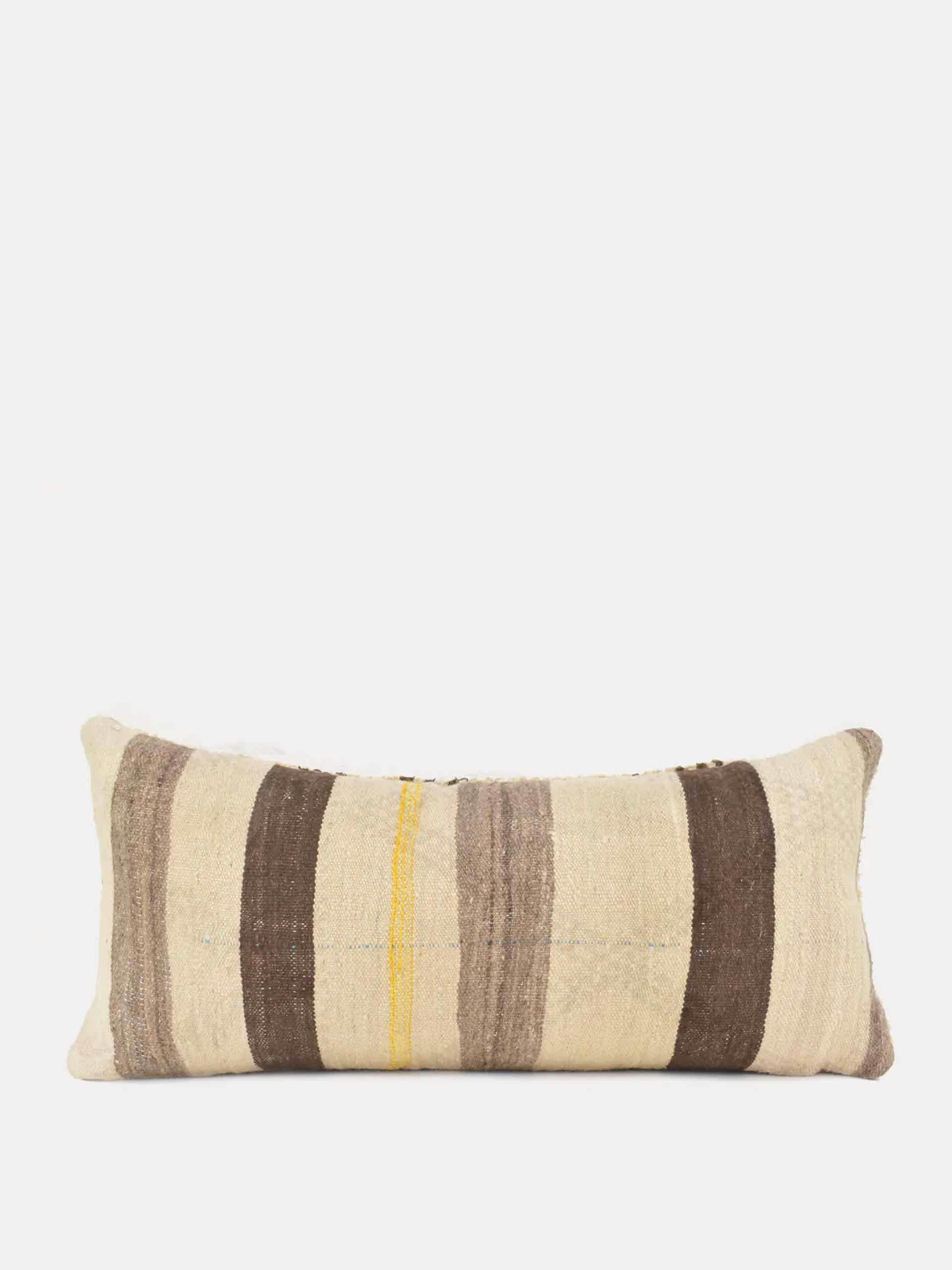 Vintage Berber cream pillow