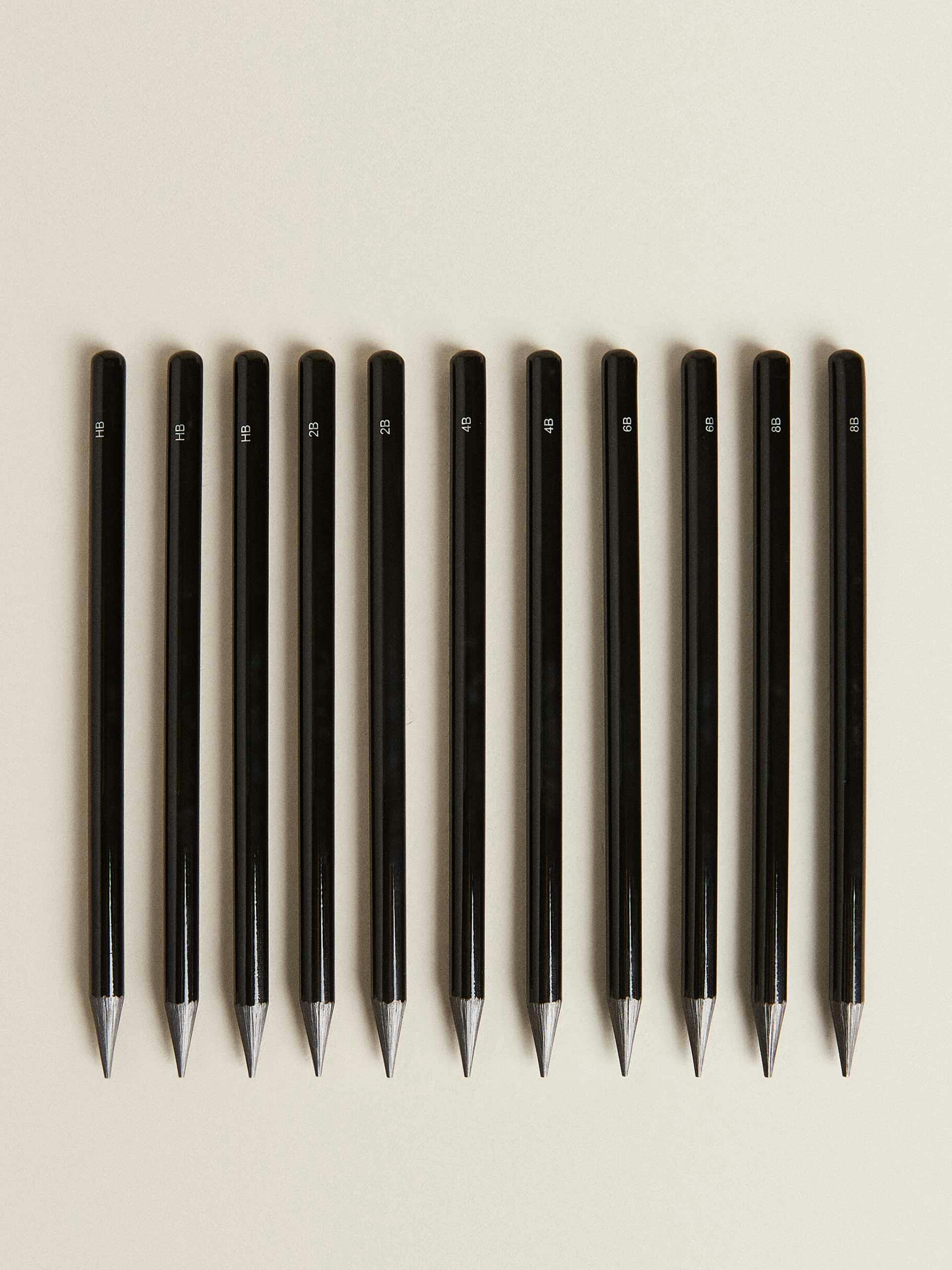 Box of graphite pencils