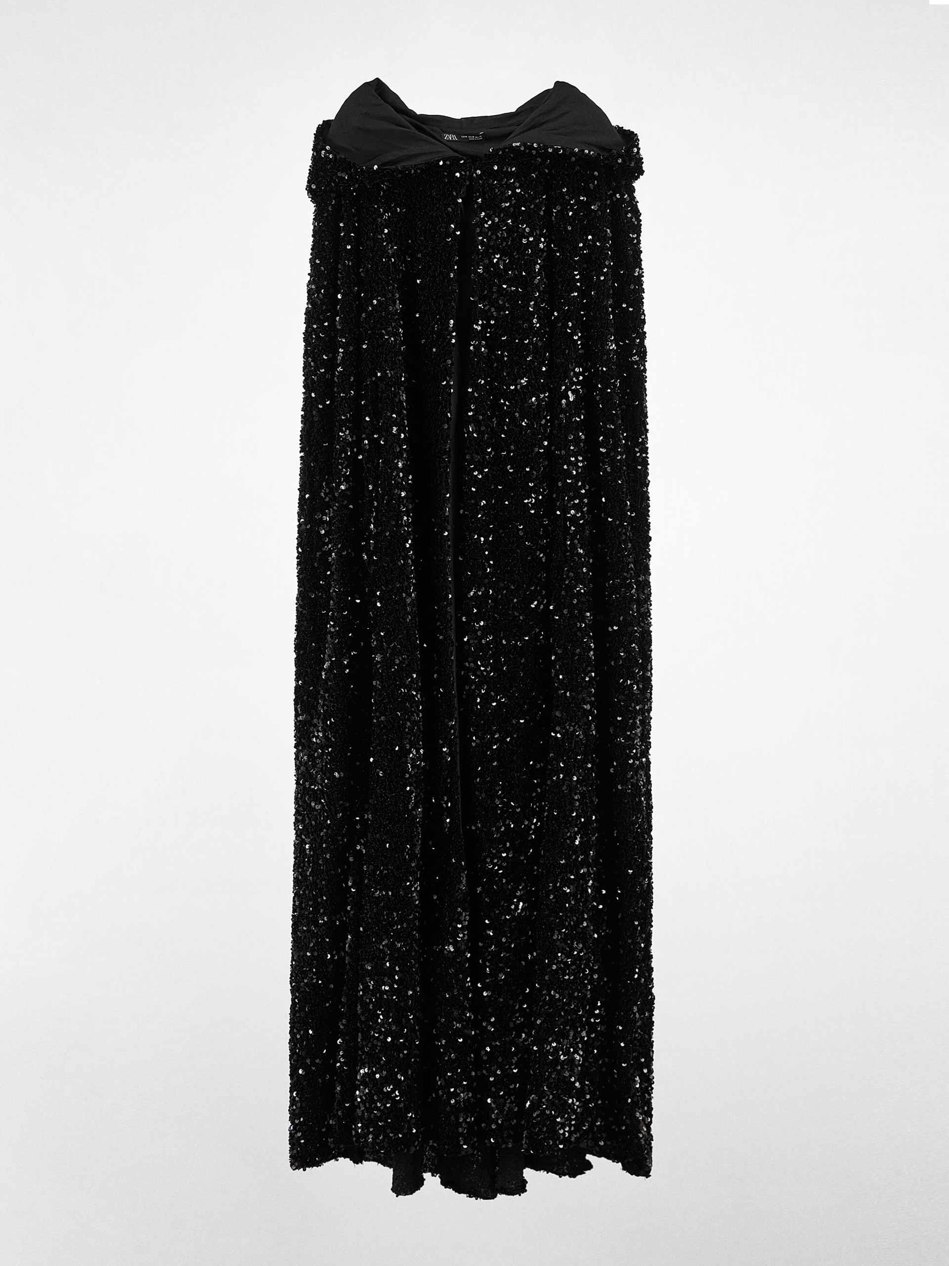 Cape with sequins
