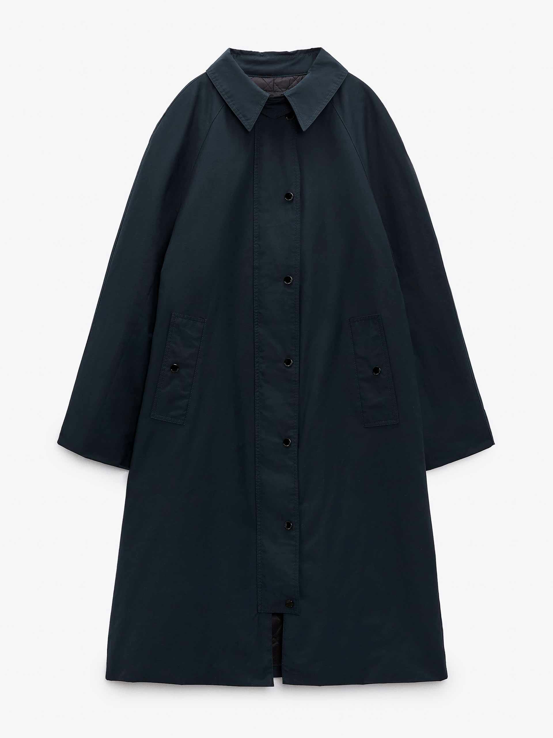 Water and wind protection trench coat